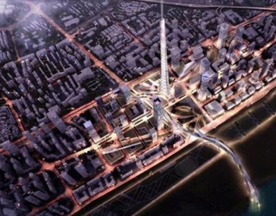 武漢華中第一高樓建設過半 又將再建400和600米高樓